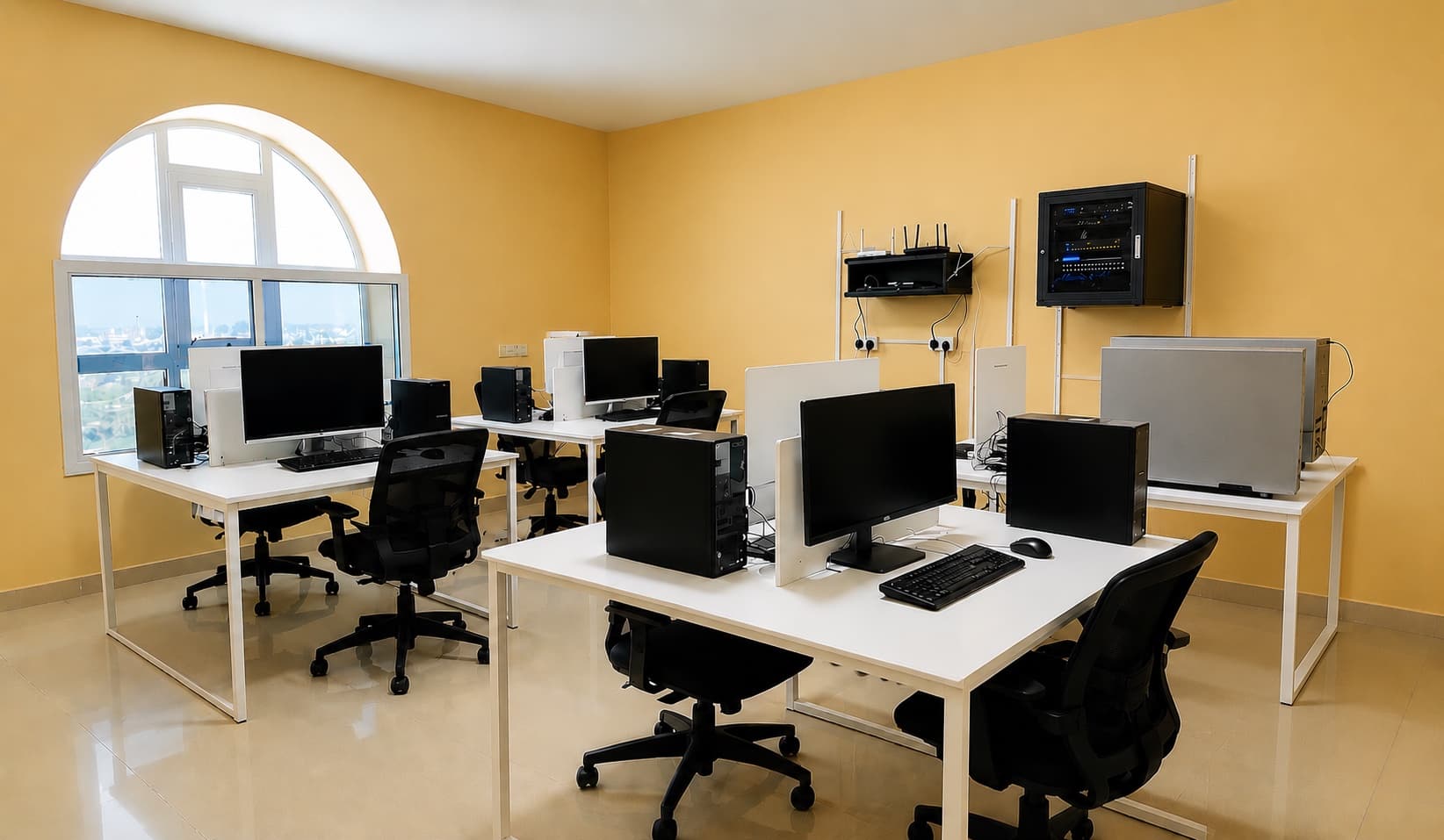 The SORADI GIS Lab — geospatial workstations and equipment